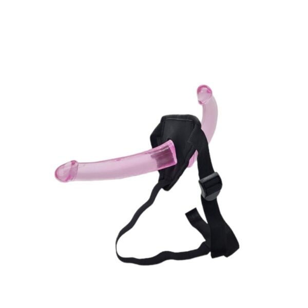 Arnés con Dildo Doble Penetración