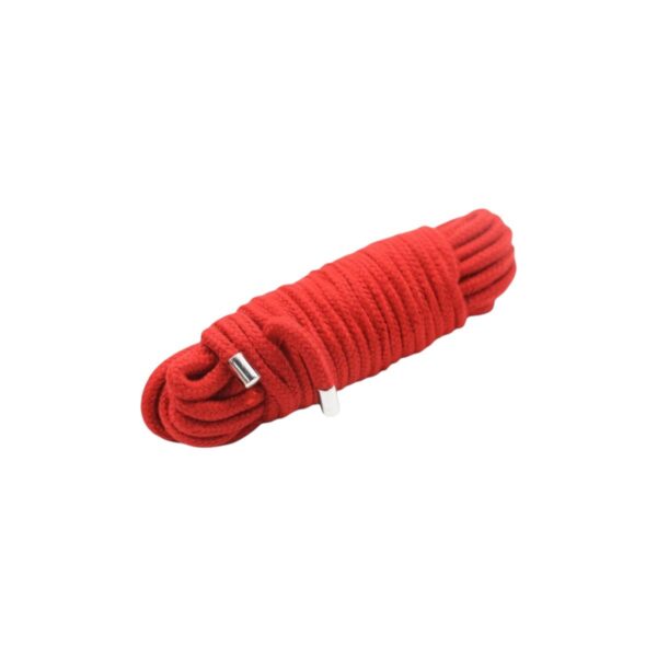 Cuerda para Bondage de Algodón 10 mts - Roja